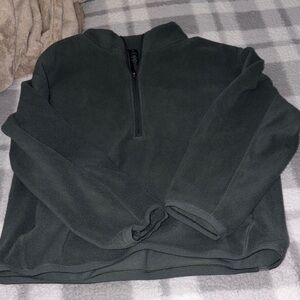 Lululemon Dark Green Half-Zip Sweater